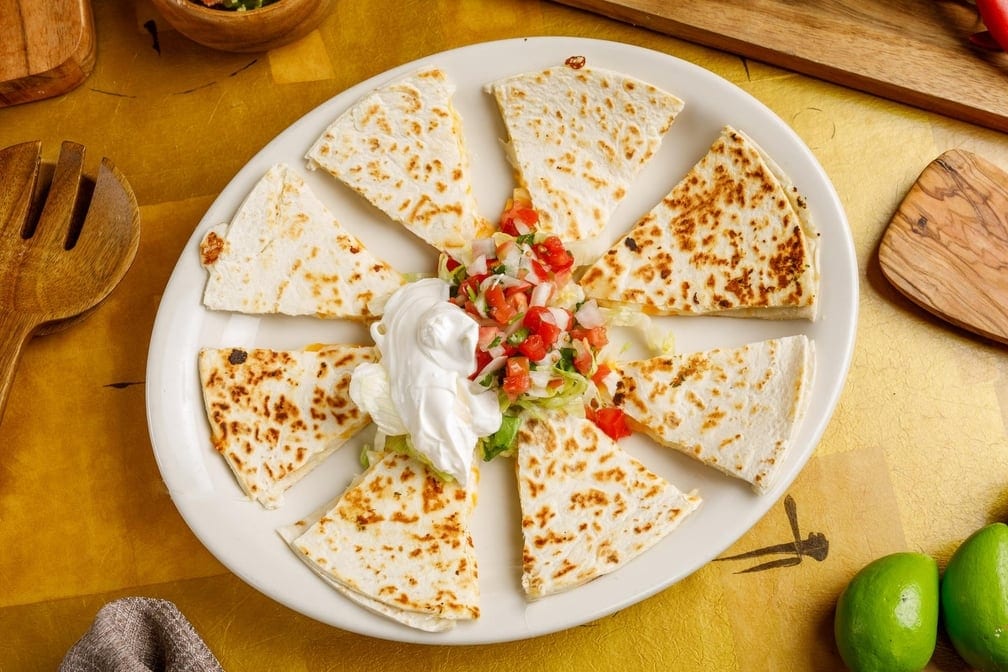 Chicken Quesadilla.