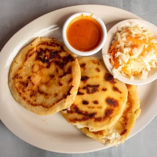 Three Locas (Loroco, Pork, Cheese & Beans Mixed)