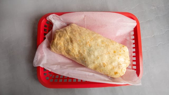 Steak Wrap Burrito.