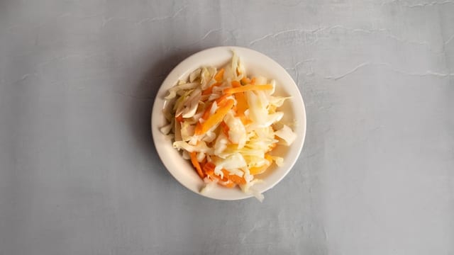 Cabbage Salad Side.