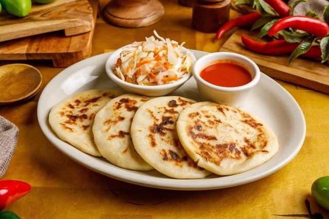 Four Pupusas (Choose One Flavor).