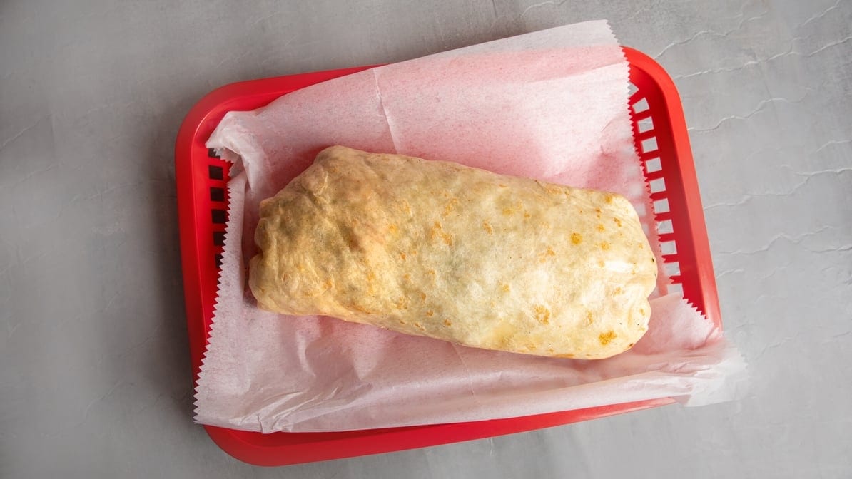 Chorizo Wrap Burrito.