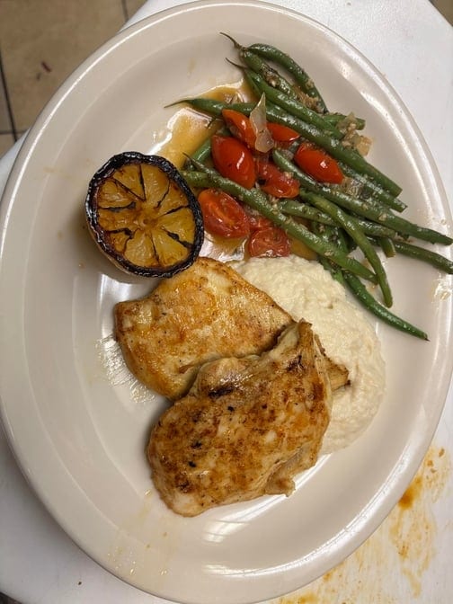 Lemon Chicken.