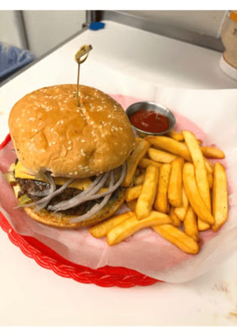 Baja Burger.