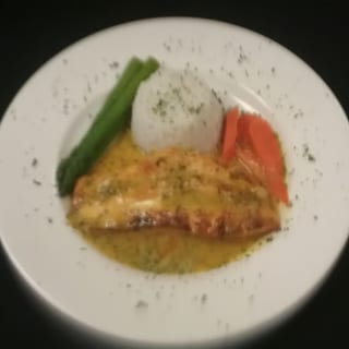 Salmon Parrilla & Shrimp